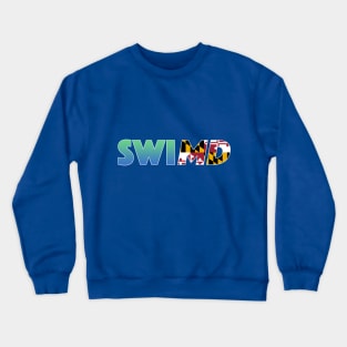 Swim Maryland Crewneck Sweatshirt